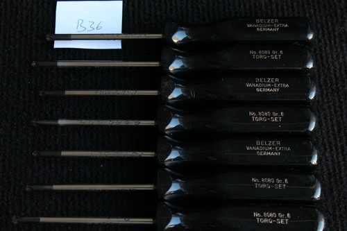 Bahco BE-8080-3 Tournevis Torq-Set 3 X 75 - Outil De Précision Pour Vis De Sécurité