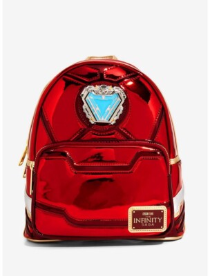 Loungefly Marvel Iron Man 15th Anniversary Mini Backpack NWT Loungefly Marvel Iron Man 15th Anniversary Cosplay Mini  main image 4