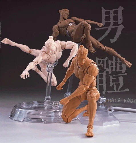 1/12 Romankey X COWL Super-flexible Body Muscle Action Figure 12inches - Picture 1 of 16