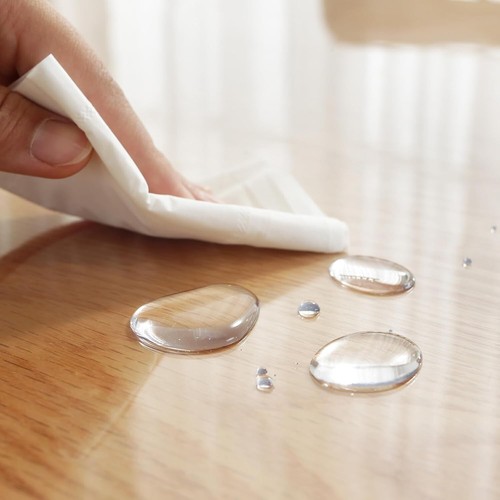 Durable 24x78 Inch Clear Table Cover - Scratch and Stain Resistant Protector - Picture 9 of 10