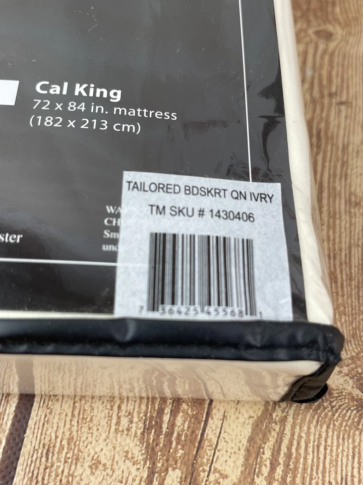 Falda Cama Ajustable Veratex Cal.King, Color Chocolate "Sube Tu Falda"  Foto 3 de 4