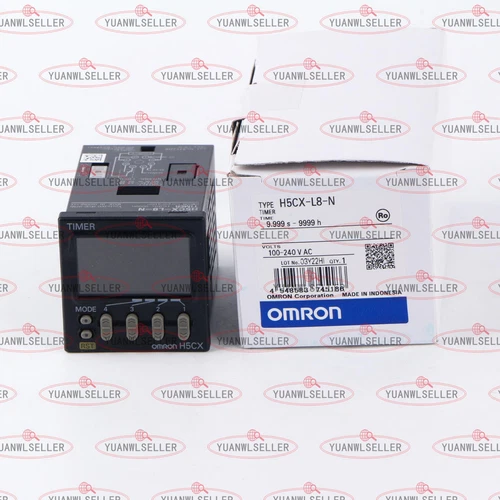 NEW Omron H5CX-L8-N Digital Timer 100-240VAC