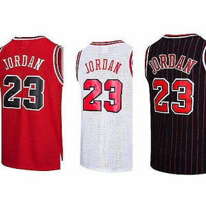 white and red chicago bulls jersey