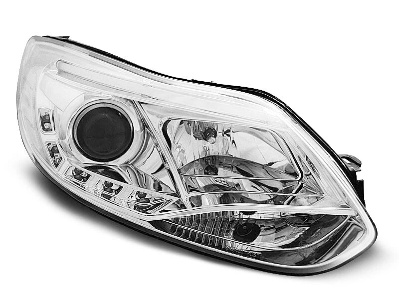 Projecteurs LED LTI LIGHT TUBE Inside for Ford FOCUS MK3 III 3 DYB Chrome CA LPF