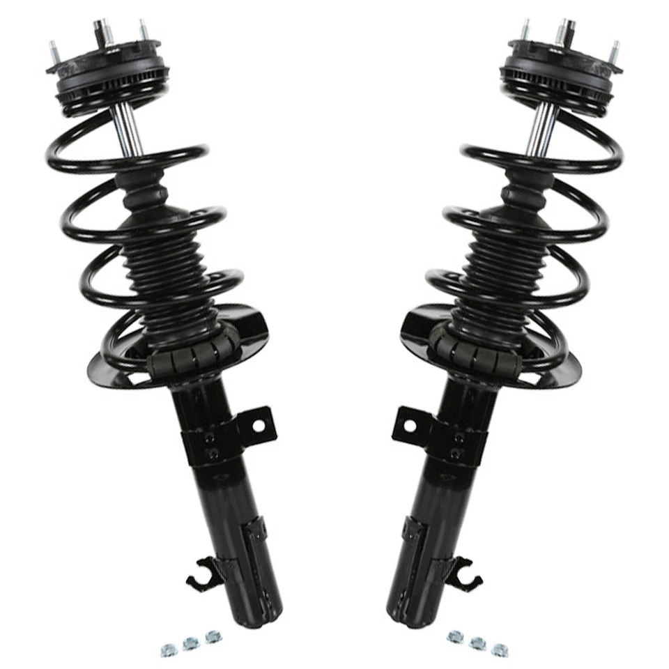 Front Struts w/ Coil Spring Rear Shocks Sway Bar Links for 2008-2011 Ford Focus - Image 3 of 4