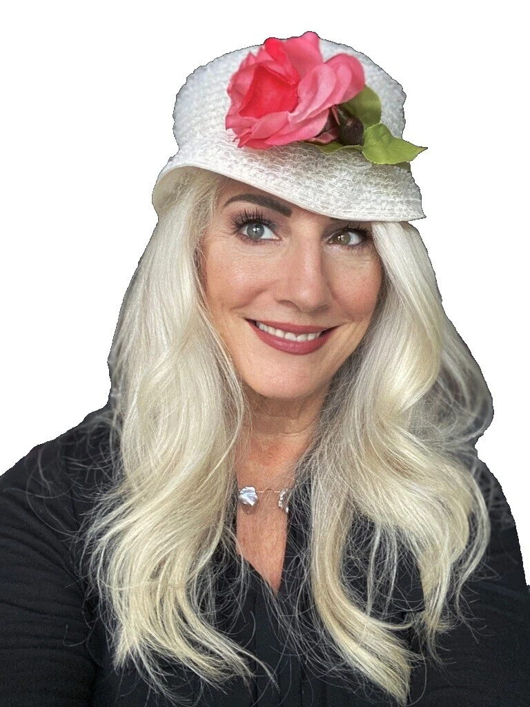 Sombreros Vintage de fiesta de acrílico para Mujeres