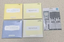 Stamps 4 Close To My Heart My Acrylix Stamps & 1 Martha Stewart Stamp