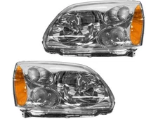 DIY Solutions 89VX89Y Headlight Assembly Set Fits 2004-2012 Mitsubishi Galant