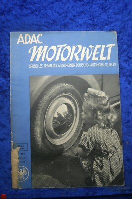 ADAC Motorwelt 4/52 (B) Lloyd LP 300 Borgward 1800 Puch Roller Veritas