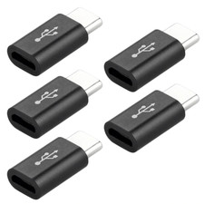 5  x  Phone Adapter Micro USB To USB C Adapter MicroUSB ....... Economy Delivery