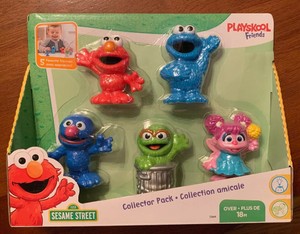 sesame street playskool collector pack 5 figures