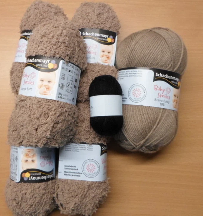 Garn-Set für eine Baby Smiles Kuscheldecke von Schachenmayr mit Anleitung - Bild 2 von 2