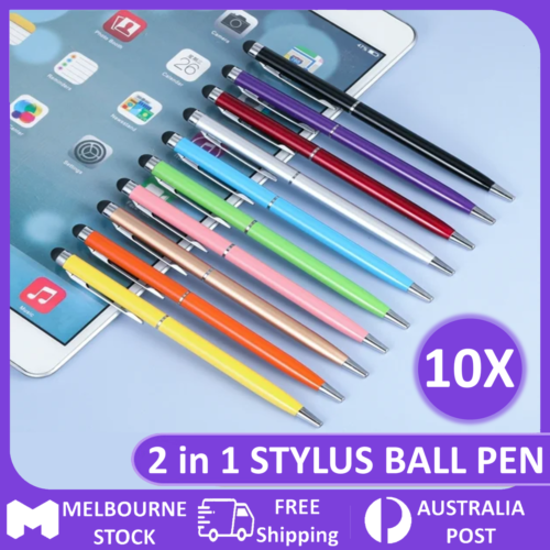 10 Stylus Capacitive Touch Screen Ball Pen for iPad iPhone Samsung Galaxy Tablet - Picture 1 of 23
