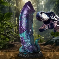 Creature Cocks: Dino-Dick Silicone Dildo - XL  ---FREE SHIPPING!!!