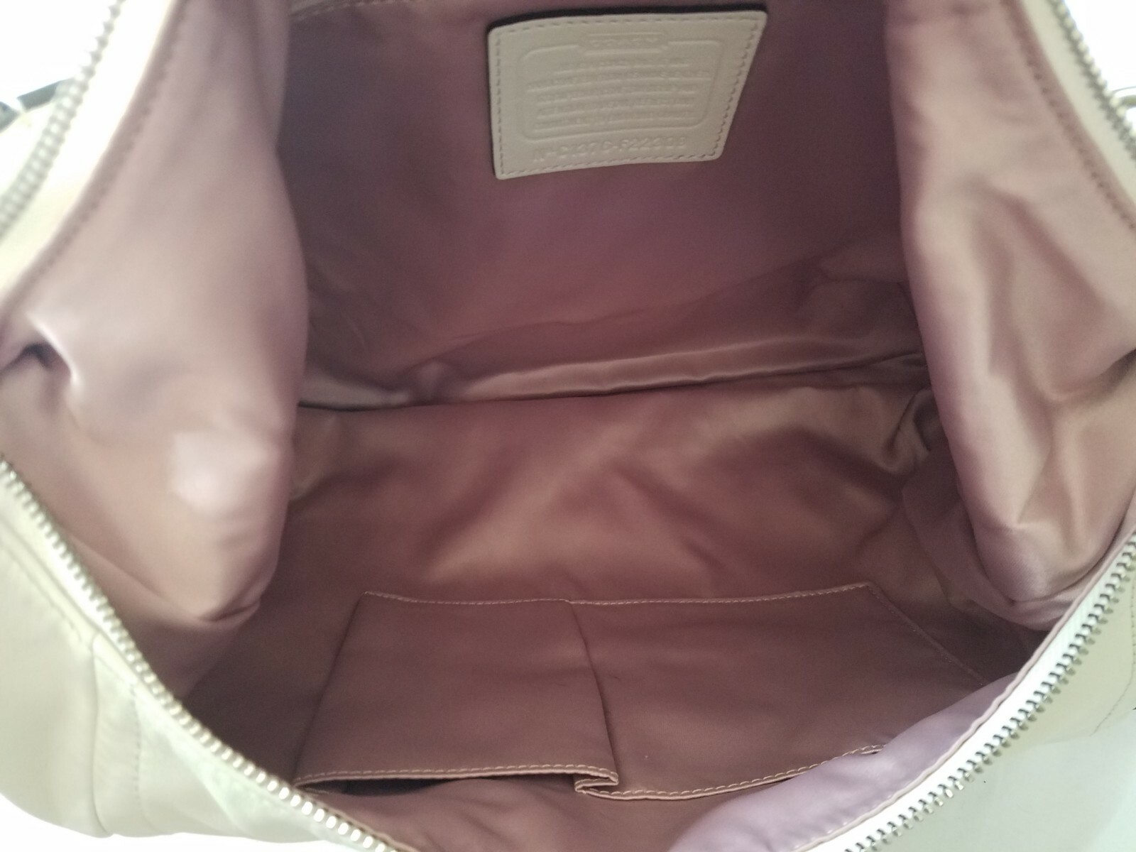 Coach Kristin White Leather Hobo Crossbody Bag Purse … Gem