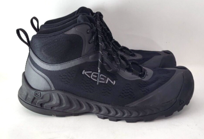 KEEN Men's Nxis Speed Mid Height Vented Hiking Boot 8.5 Black