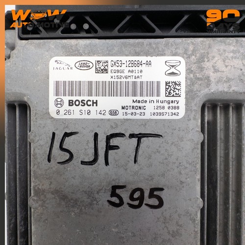 14-25 JAGUAR F-TYPE X152 ECM ECU ENGINE CONTROL MODULE COMPUTER OEM - Picture 6 of 6