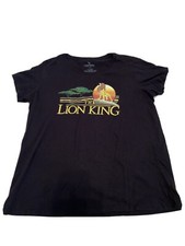 Vintage The Lion King T Shirt Blck Rare Disney Size 1