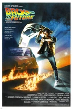 BACK TO THE FUTURE movie poster MICHAEL J. FOX wacky trip ACTION 20x30 - YW0