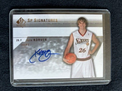 Kyle Korver Certified Signature Autograph Auto On Card | eBay