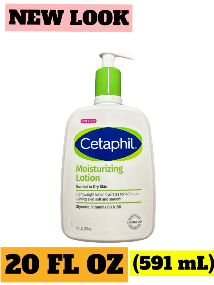 Cetaphil Moisturizing Lotion 20 Fl oz, Normal To Dry Skin W/ AVOCADO OIL