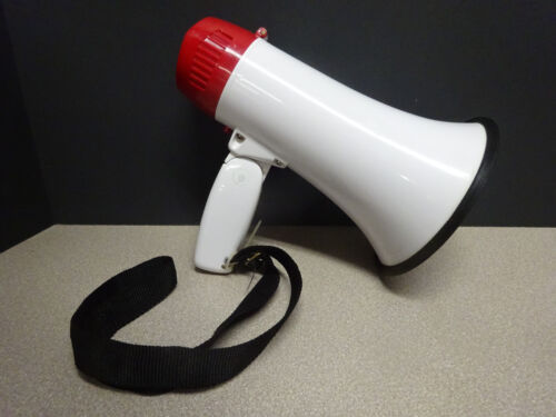 Western Safety MEGAPHONE Item #92822 Switch Setting for Alarm & Voice Amplifier