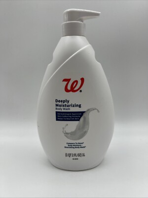 Walgreens Deeply Moisturizing Body Wash, 1.0 L 1 Pack