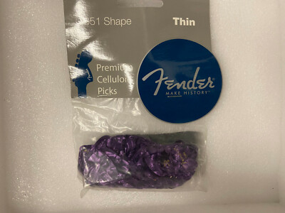 Genuine Fender  351 Premium Picks, 144 pack Thin
