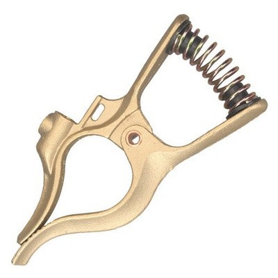 Welding Ground Clamp 300A Brass Duckbill Spring Grip 35mm Max