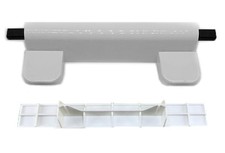 Toilet Seat Hinge Kit for Elongated 7 inches L x 1.26 W , White