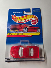 Hot Wheels Ford Gt-40 Japanese Package Red Variations