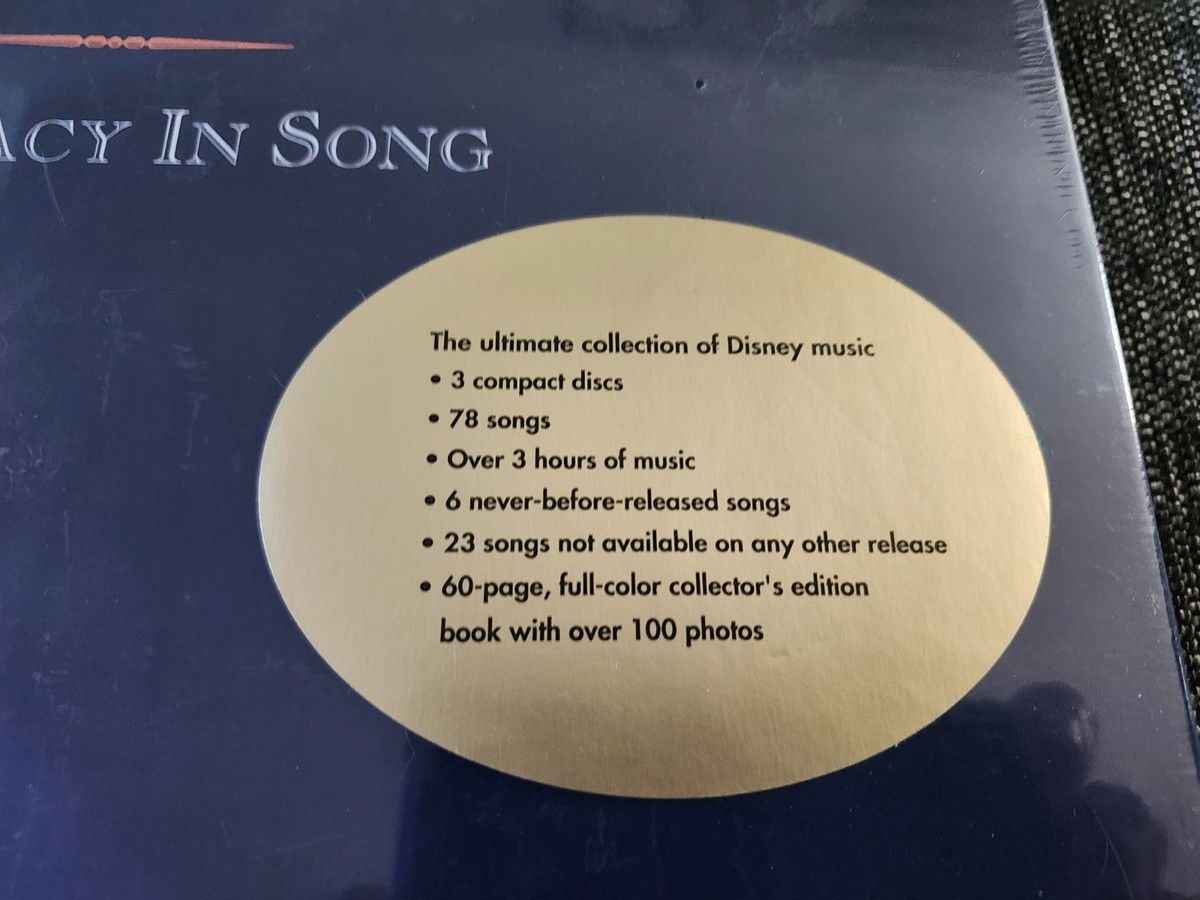 The Music of Disney: A Legacy in Song [Box] by Disney (CD, Sep