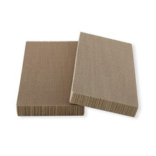 Necoichi Cardboard Cat Scratcher Bed For Indoor Cats 16 Inch 2 Pads