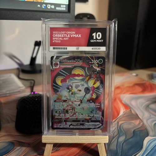 Pokemon TCG Orbeetle V TG12/TG30 Lost Origin ACE 10