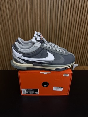 Nike Zoom Cortez SP sacai Iron Grey Size 11.5, PREOWNED*-R