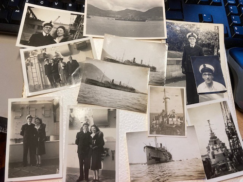 Lot British Royal Navy H.M.S Euryalus Navy War Ship Photographs plus others++++ - Picture 8 of 12