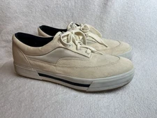 Sperry Top Sider Canvas Shoes Mens Size 11 M Oxfords Sneakers Beige Lace Up