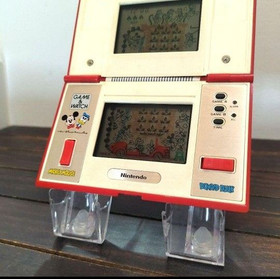 Nintendo Game and Watch Mickey & Donald DM-53 Handheld Multi Screen 1982 Tested