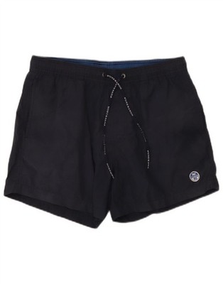 North Sails Mens Swimming Shorts Medium  Navy Blue Cotton EB03
