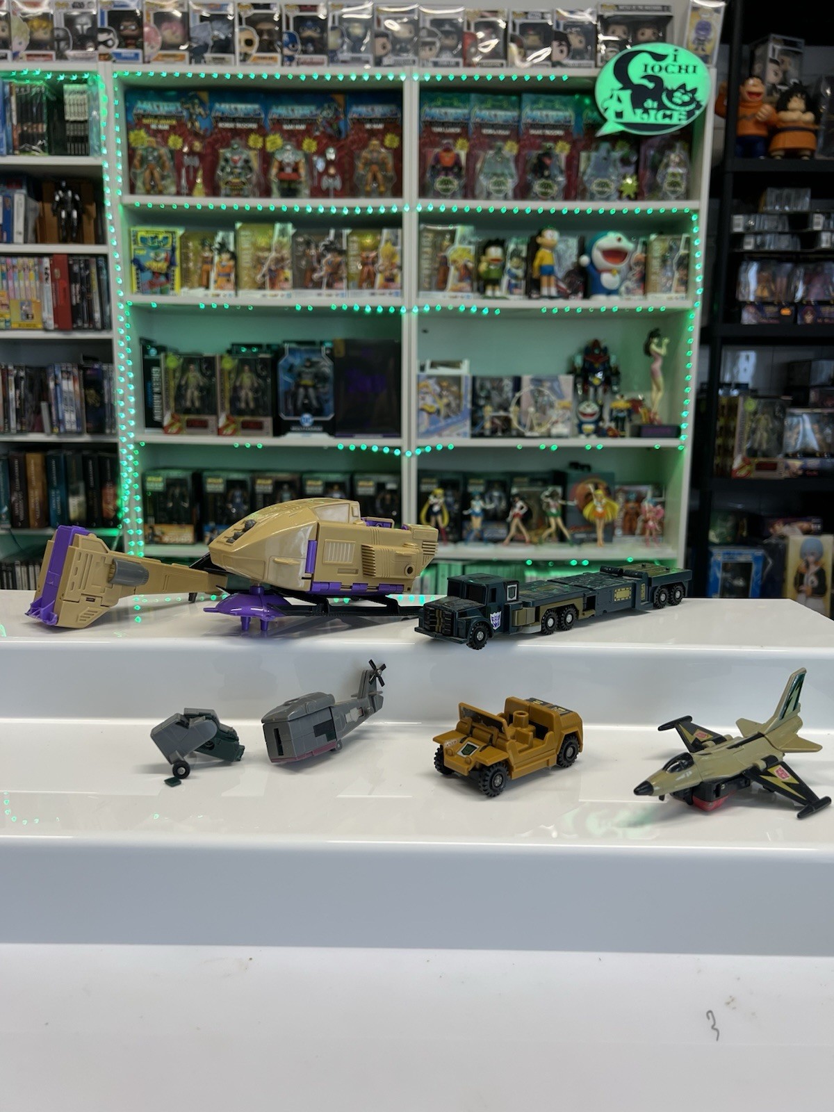 Transformers vintage G1 Combiners Micromasters - Lotto Misto Da Recupero