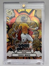 2025 Panini Donruss Bomb Squad - Tommy White Gold Ice /10, Athletics!