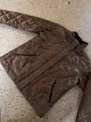 Patagonia Back Pasture Quilted JacketOwl Brown Nanopuff Women's Size L