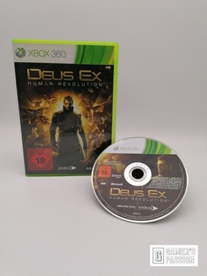 Deus Ex: Human Revolution   Xbox 360   Disc sehr gut   OVP Anleitung   getestet