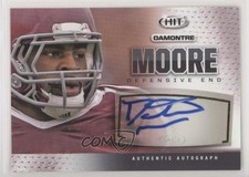 2013 SAGE Hit Auto Silver Damontre Moore #A9 Auto 00ah