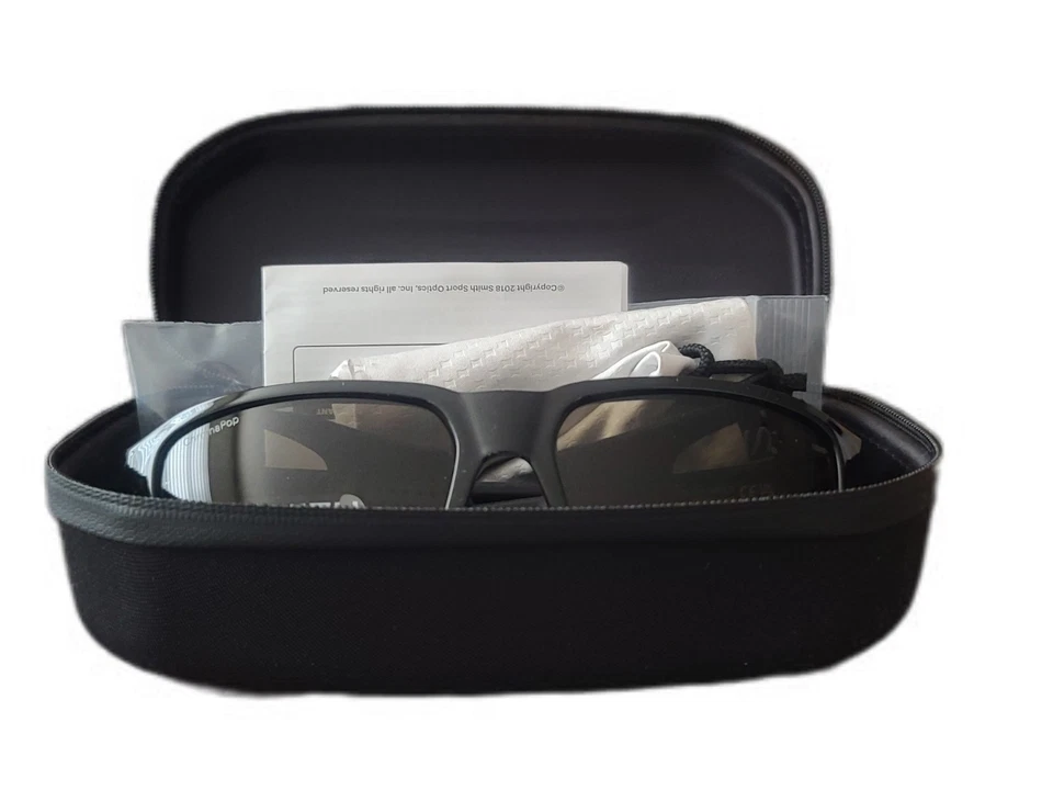 Smith - Embark Sunglasses (w/ ChromaPop Polarized Grey/Green Lenses) [Black] - Image 2 of 4