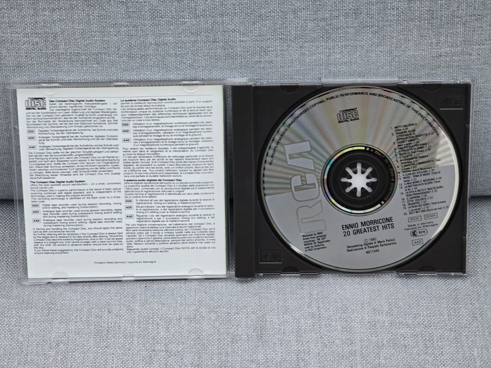 CD - Ennio Morricone - 20 Greatest Hits - Bild 3 von 3