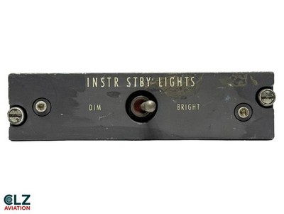 Lockheed L-1011 Tristar SE-DTC Instrument Standby Lights Cockpit Panel