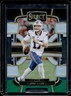 2023 Panini Select Josh Allen Black and Green Prizm Die Cut Concourse #13 Bills