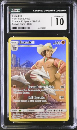Excadrill graded CGC 10 for sale on eBay