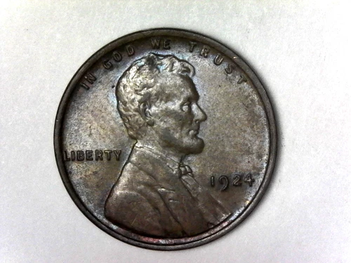 1924 , Lincoln Cent-XF